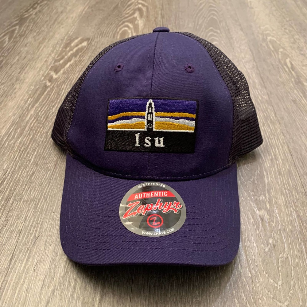 LSU Tigers NCAA x Zephyr Trucker Snapback Hat Cap Adult OSFA